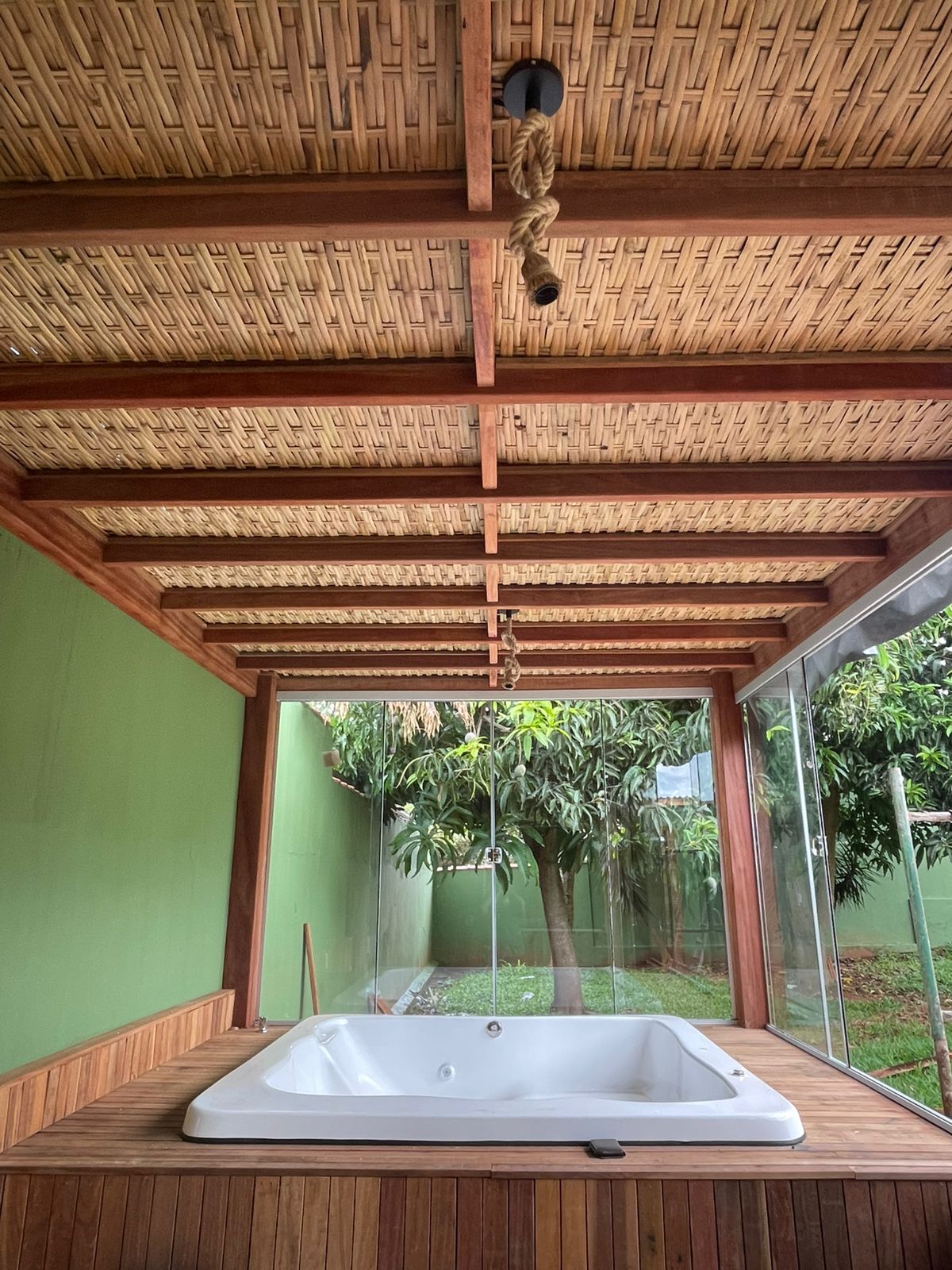 Sauna interior